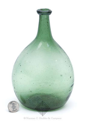 Freeblown Chestnut Bottle, Similar to KW fig. 47