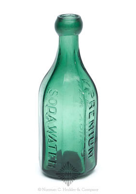 "Wm Eagle / New York / Premium / Soda Water" Bottle, Similar to H #2448