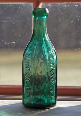 "Wm Eagle / New York / Premium / Soda Water" Bottle, Similar to H #2448