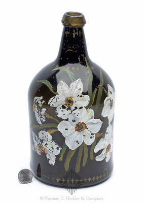 Black Glass Wine Bottle, Similar to MW pg. 207, #12