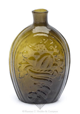 Cornucopia - Urn Pictorial Flask, GIII-5