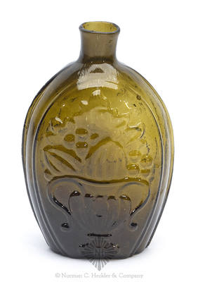 Cornucopia - Urn Pictorial Flask, GIII-5