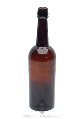 "Weeks Glass Works" Base Embossed Whiskey Bottle, Similar to KW fig. 132