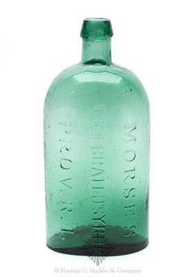 "Morse's / Celebrated Syrup / Prov. R.I." Medicine Bottle, AAM pg. 370