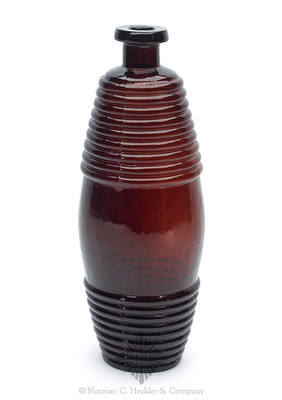 Unembossed Bitters Type Figural Bottle, Similar in form and construction to R/H #G-101