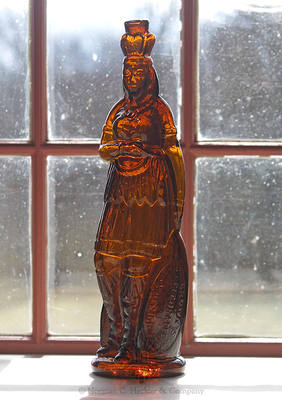 "Brown's / Celebrated / Indian Herb Bitters" Figural Bottle, R/H #B-226