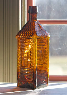 "Old / Homestead / Wild Cherry / Bitters" Figural Bottle, R/H #O-37