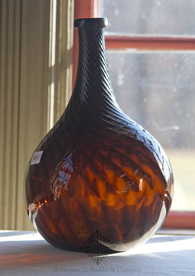 Pattern Molded Globular Bottle, Similar in form and construction to MW pg. 359, top left