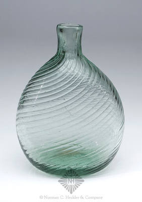 Pattern Molded Flask, Similar in form and construction to MW color plate VI, #4