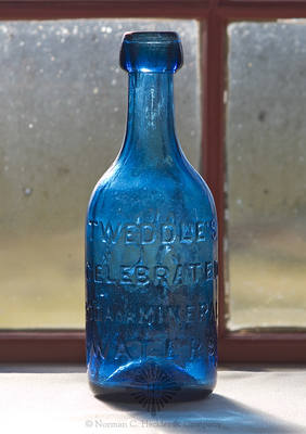 "Tweddle's / Celebrated / Soda Or Mineral / Waters" - "38 / Courtland Street / New York" Soda Water Bottle, Similar to H #1127