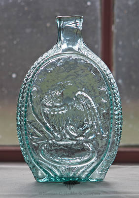 Double Eagle Historical Flask, GII-2