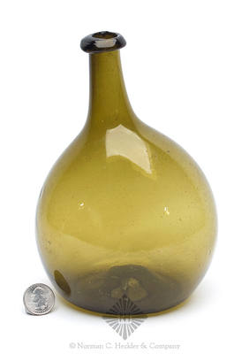 Freeblown Chestnut Bottle, Similar to KW fig. 47