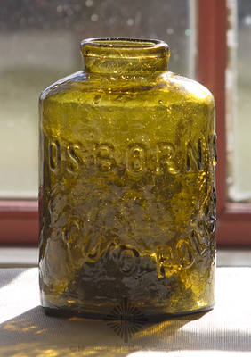 "Osborn's / Liquid Polish." Blacking Bottle