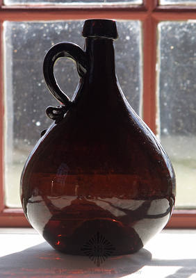 Globular Handled Whiskey Jug, Similar in form and construction to MW pg. 195, bottom left