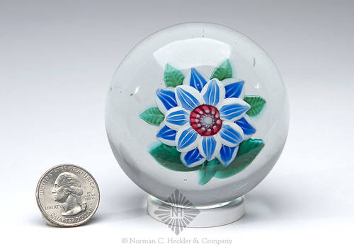 Antique Boston And Sandwich Dahlia Paperweight