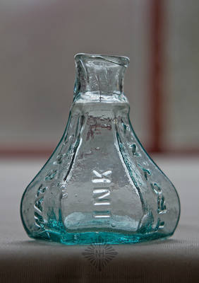 "Waters / Ink / Troy.N.Y." Ink Bottle, C #171