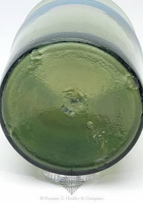 Freeblown Utility Jar, Glass of a similar color is noted in AG on pg. 89, left