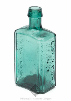 "From The / Laboratory / Of / G.W. Merchant / Chemist. / Lockport / N.Y." Medicine Bottle, AAM pg. 350