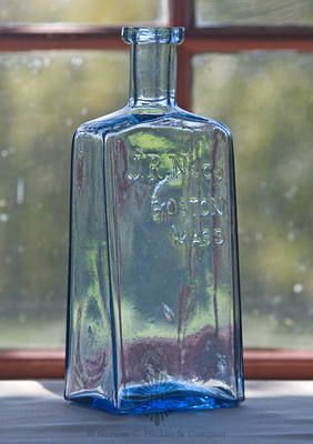 "J.R.N & Co / Boston / Mass" Medicine Bottle