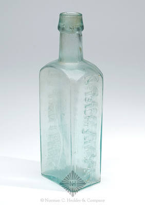 "Dr. J. Williams / Veterinary / Surgeon / No. 131 Chrystie St NY" Veterinary Medicine Bottle, Similar to PME pg. 373