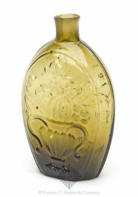 Cornucopia - Urn Pictorial Flask, GIII-4