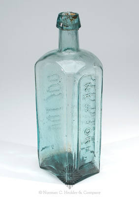 "Doctor. / Dewtt C. / Kellinger / New. York." Medicine Bottle, AAM pg. 280