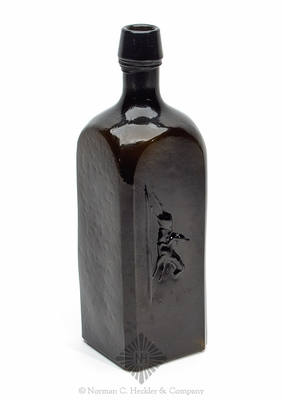 "London / Jockey / Club House / Gin / (Horse And Rider) " Bottle, Similar to H #2345