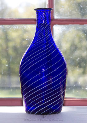 Early Cologne Bottle, Similar glassblowing techniques are shown on PG pg. 100