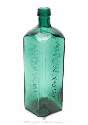 "Dr Townsends / Sarsaparilla / New. York." Medicine Bottle, AAM pg. 521