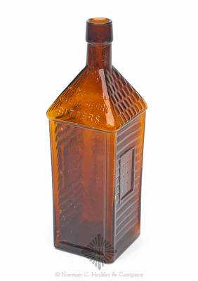 "Old / Homestead / Wild Cherry / Bitters" Figural Bottle, R/H #O-37