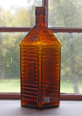 "Old / Homestead / Wild Cherry / Bitters" Figural Bottle, R/H #O-37