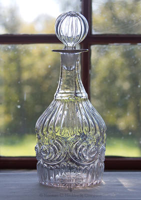 Blown Three Mold Decanter, GV-8