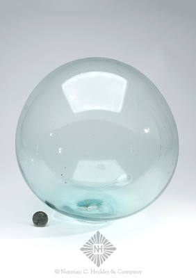 Large Freeblown Witchball, Similar in form and construction to PG plate 26, #2