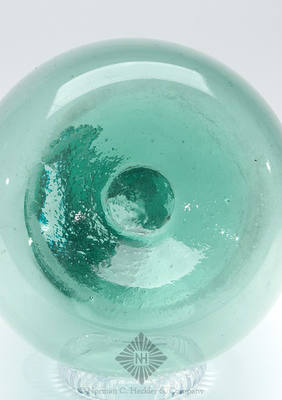 Freeblown Globular Bottle, Similar in form and construction to MW color plate III, bottom left