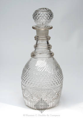 Blown Three Mold Decanter, GIII-24