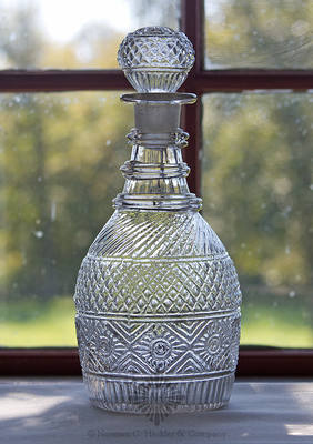 Blown Three Mold Decanter, GIII-24