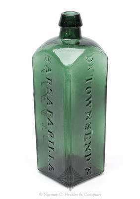 "Dr Townsend's / Sarsaparilla / Albany / N.Y." Medicine Bottle, AAM pg. 521