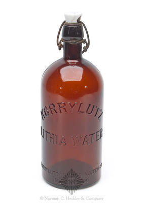 "Korrylutz / Lithia Water / Korrylutz Lithia Water Co. / New York." Soda Water Bottle