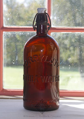 "Korrylutz / Lithia Water / Korrylutz Lithia Water Co. / New York." Soda Water Bottle