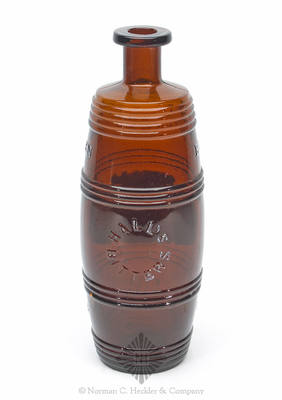 "Hall's / Bitters" Figural Bottle, R/H #H-10