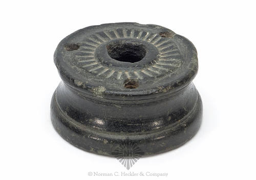 "Matthias / Cazier" Soapstone Inkwell, Similar in form and construction to C #1625