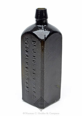 "Dr J. Hostetter's / Stomach Bitters" Bottle, R/H #H-194