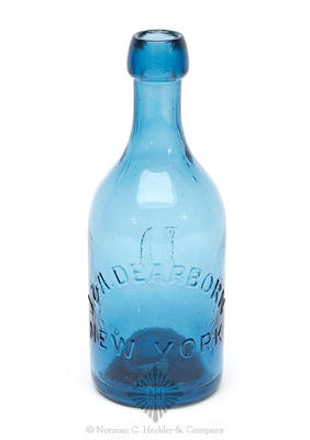 "J. & A. Dearborn / New York" - "D" Soda Water Bottle, Similar to H #1971