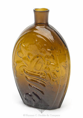 Cornucopia - Urn Pictorial Flask, GIII-4