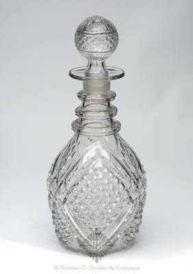 Blown Three Mold Decanter, GII-43