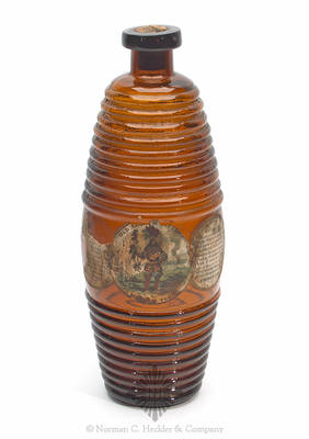 "Old Sachem / Bitters / And / Wigwam Tonic" Figural Bitters Bottle, R/H #O-46