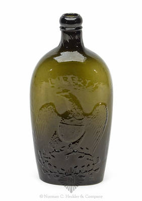 Eagle - "Willington / Glass, Co" Historical Flask, GII-62