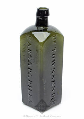 "Dr Townsend's / Sarsaparilla / Albany / N.Y." Medicine Bottle, AAM pg. 521