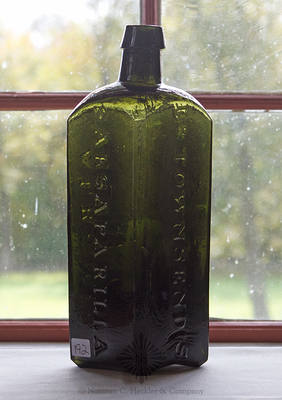 "Dr Townsend's / Sarsaparilla / Albany / N.Y." Medicine Bottle, AAM pg. 521