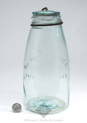 "The Valve Jar Co / Philadelphia" Fruit Jar, L #2873